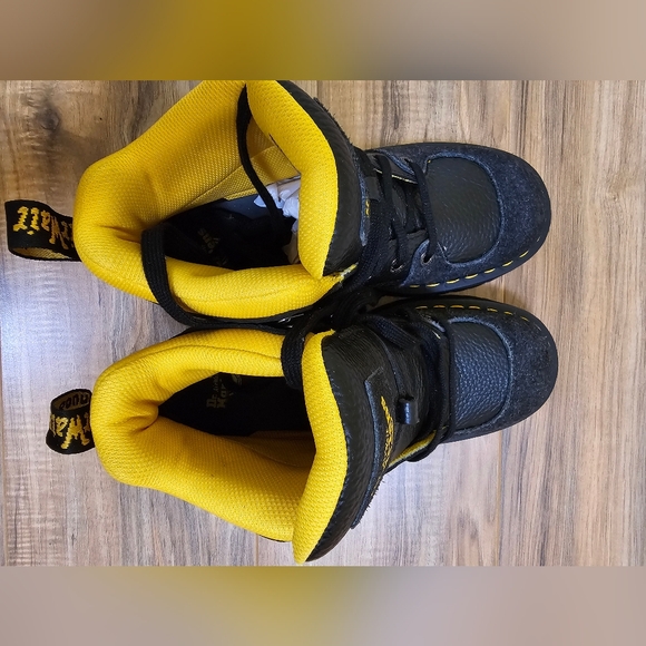 Dr. Martens ZUMA LEATHER & SUEDE HIKER STYLE BOOTS - Picture 6 of 11